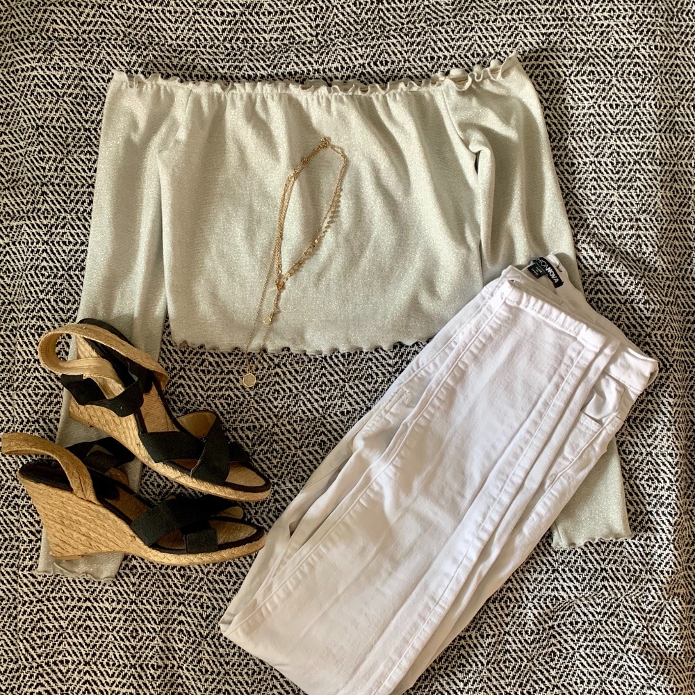 Cropped Forever 21 Long sleeve